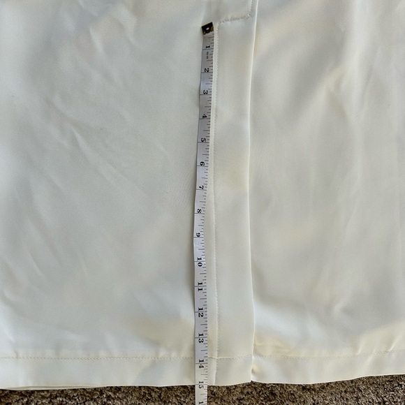 Bagatelle Double Breasted Off-white Trench Coat. Women’s Large - NWT - Picture 14 of 15